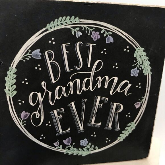 Grandma Motivational Box Sign NWT - Picture 2 of 7